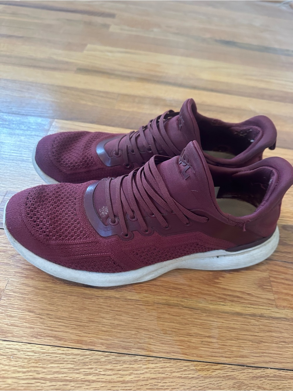 APL Men's Athletic Sneakers in Burgundy
